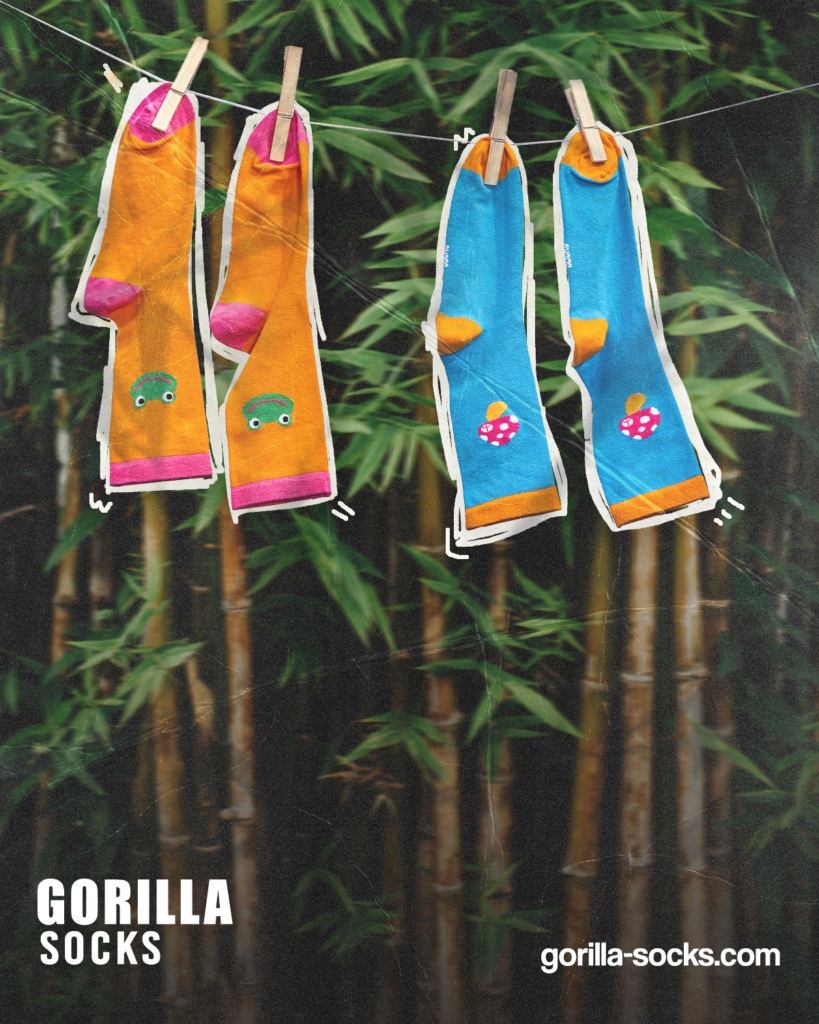 gorilla socks, articolo su beyond the magazine