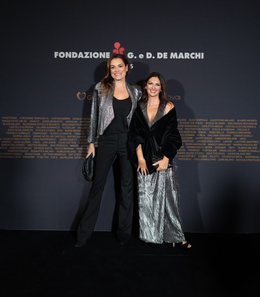 Alena Seredova, Elena Brovelli, articolo su The Hub, Fondazione De Marchi, Charity Gala