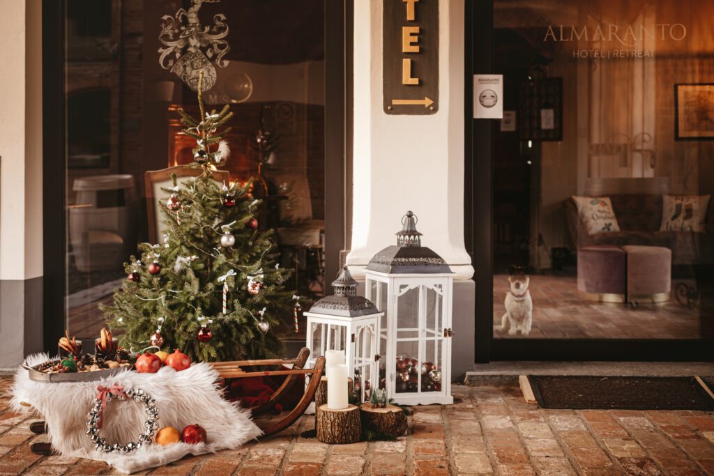 Relais Almaranto, articolo su the hub, Dicembre, Natale